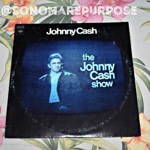 Johnny Cash &quot;The Johnny Cash Show&quot; 1970 Vinyl LP Record Columbia KC30100 Vinyl Vintage Rare Album Record, Soft Rock Record, Country Record
