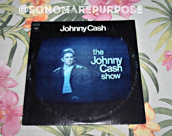 Johnny Cash "The Johnny Cash Show" 1970 Vinyl LP Record Columbia KC30100 Vinyl Vintage Rare Album Record, Soft Rock Record, Country Record