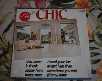 Vintage Chic – C'est Chic - 1978 Atlantic SD 19209 Funk/Soul/Disco Vinyl LP, Nile Rodgers, Berbard Edwards Disco Record