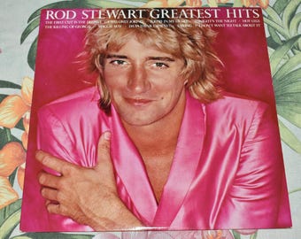 Vintage Rod Stewart – Greatest Hits 1979 Vinyl LP Record, HS 3373, Near Mint Vintage Record, Rock and Roll,Rock,Pop Music,Rod Stewart