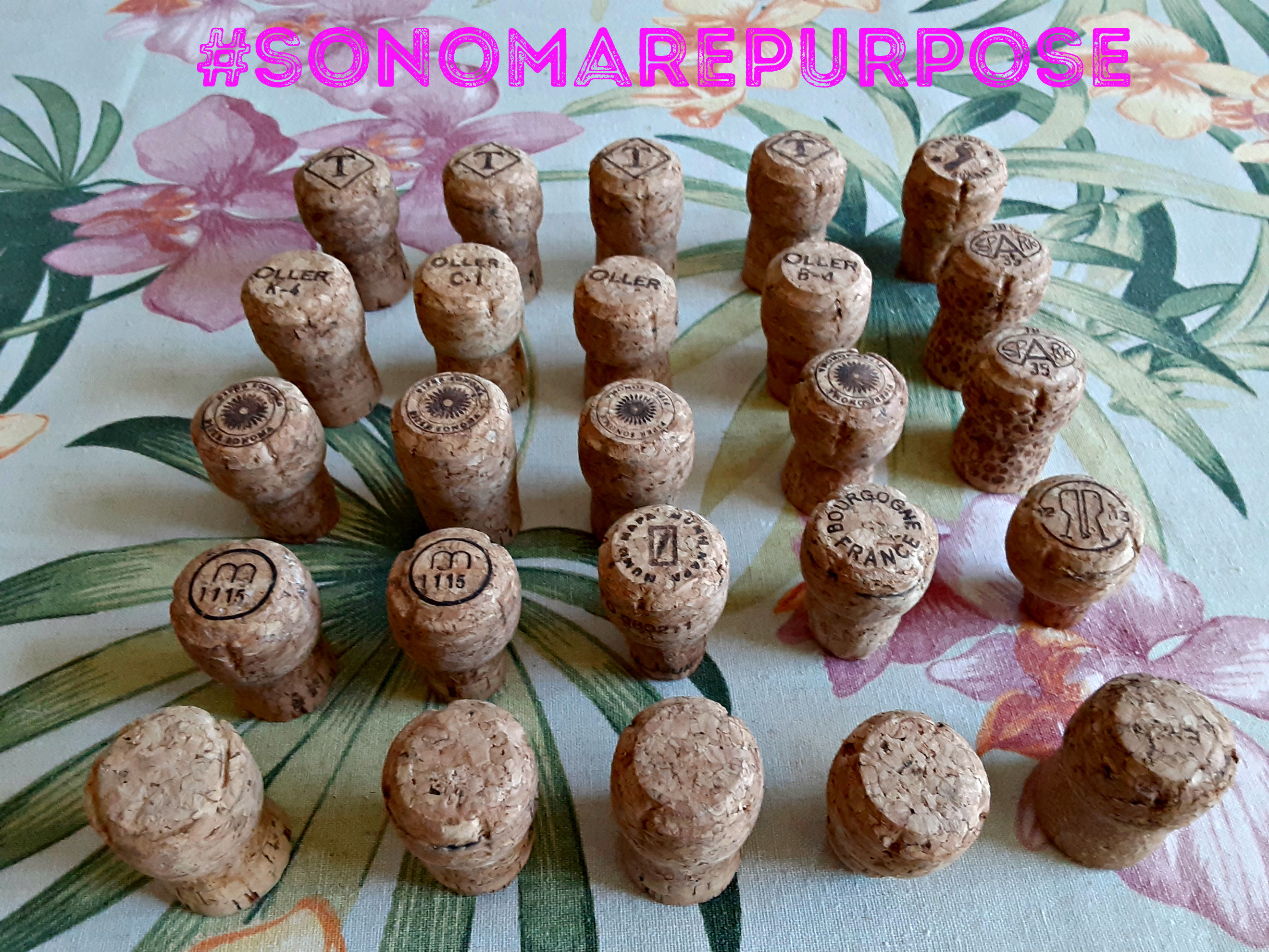 Champagne Corks for Crafts, Lot of 25 Sonoma County Champagne