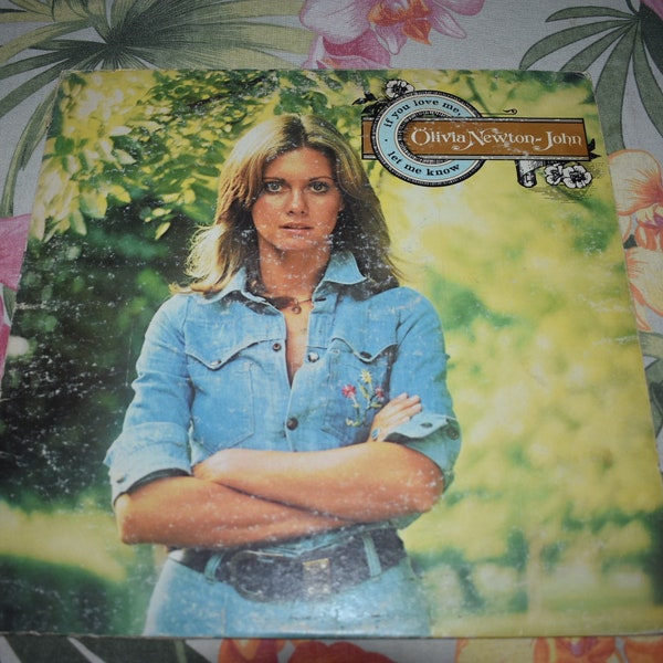 Olivia Newton-John – If You Love Me Let Me Know - Vintage Vinyl Record Olivia Newton John, MCA-411