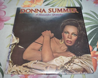 Donna Summer I Remember Yesterday NBLP-7056 LP Vinyl Record Casablanca 1977, Casablanca Records, Last Dance Disco Record, Donna Summer