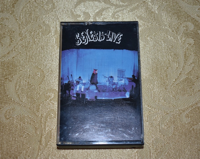 Vintage Genesis Live Cassette Tape, Blues Rock Music, Rock N Roll, Cassette Tape 81855-4