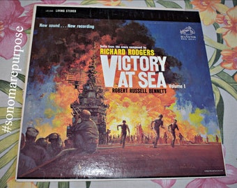 Richard Rodgers / Robert Russell Bennett / RCA Victor Symphony Orchestra Victory At Sea Volume 1, Vintage Record, Vintage Hawaii, Hawaiian