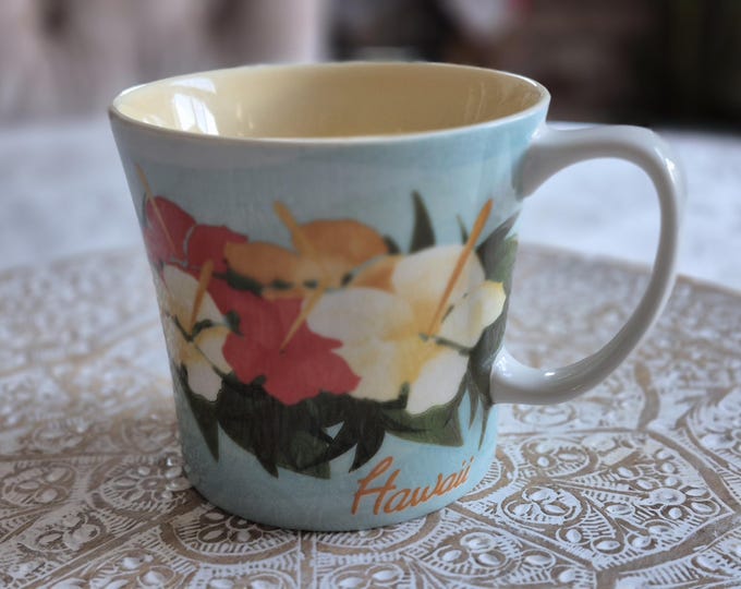 Starbucks Hawaii Mug Hibiscus Bone China Coffee Tea Mug 14oz, Starbucks Coffee, Starbucks Label, Starbucks Coffee, Starbucks, Mermaid