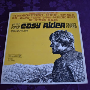 Vintage Easy Rider Movie Soundtrack Record Vinyl LP 12