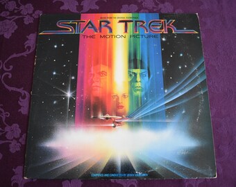 Jerry Goldsmith – Star Trek: The Motion Picture 1979, LP Vinyl Record Album, Star Trek, James Kirk, Mr Spock, Scotty