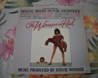 The Woman In Red (Selections From The Original Motion Picture Soundtrack) Motown – 6108ML, Stevie Wonder, Dione Warwick, Gene Wilder, Movie
