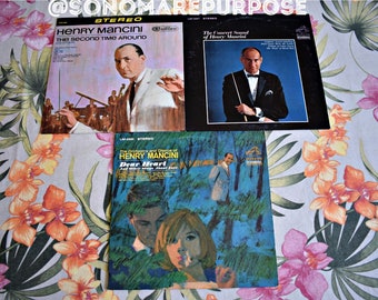 Vintage Henry Mancini The Second Time Around And Others, The Concert Sound Of Henry Mancini and The Orchestra And Chorus Of Vinyl Records