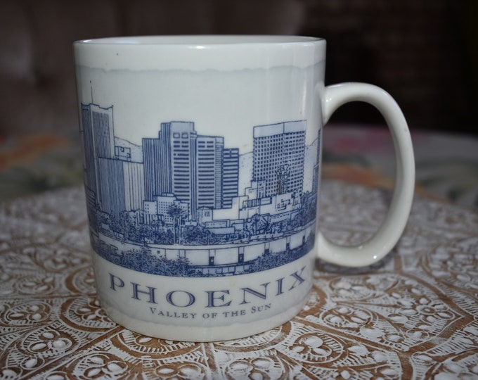 Starbucks City of Phoenix Series Coffee Tea Mug 18 oz, Starbucks Coffee Mug, Starbucks Label, Starbucks Coffee, Starbucks, Mermaid, Barista