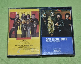 Vintage lot of 2 Oak Ridge Boys Country Music Cassette Tapes