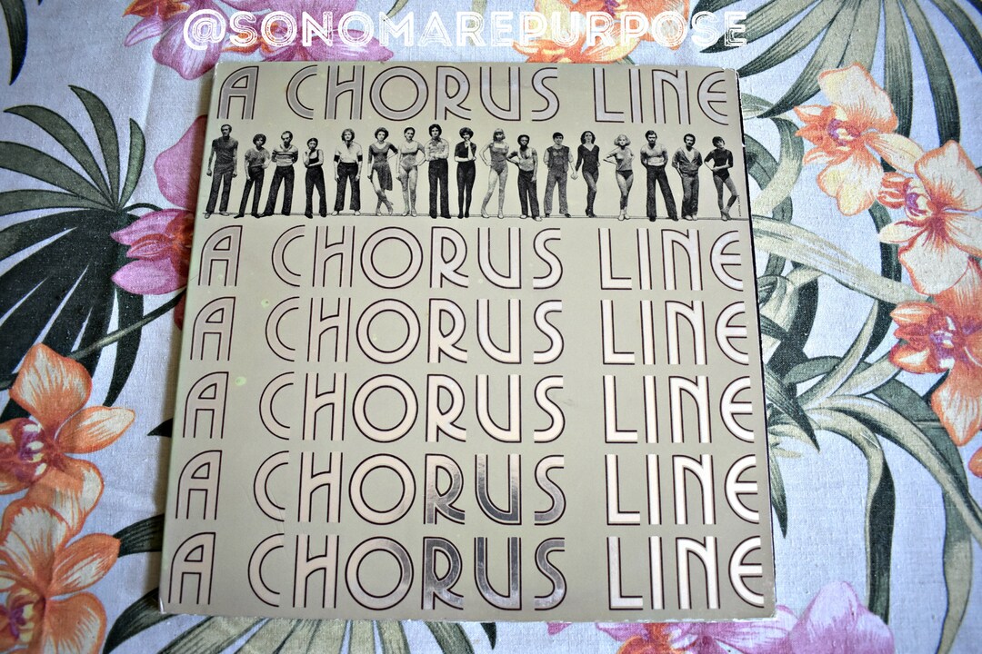 A Chorus Line Original Cast Recording Vintage Vinyl Record Album Stereo