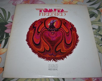 Vintage Tomita – Firebird Vinyl LP Record, Electronic, Classical Modern, Experimental, Ambient Vinyl Record Music, Tomita ARL1-1312