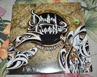 Drunken Immortals – Hot Concrete Hip Hop Vinyl Record, Universatile Music – UM-12-1951, Hip Hop / Rap Music