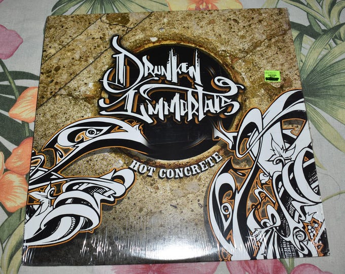 Drunken Immortals – Hot Concrete Hip Hop Vinyl Record, Universatile Music – UM-12-1951, Hip Hop / Rap Music