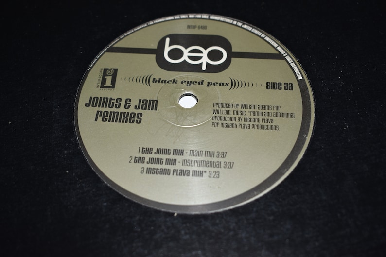 Vintage Black Eyed Peas Joints & Jam Vinyl Record Original Etsy