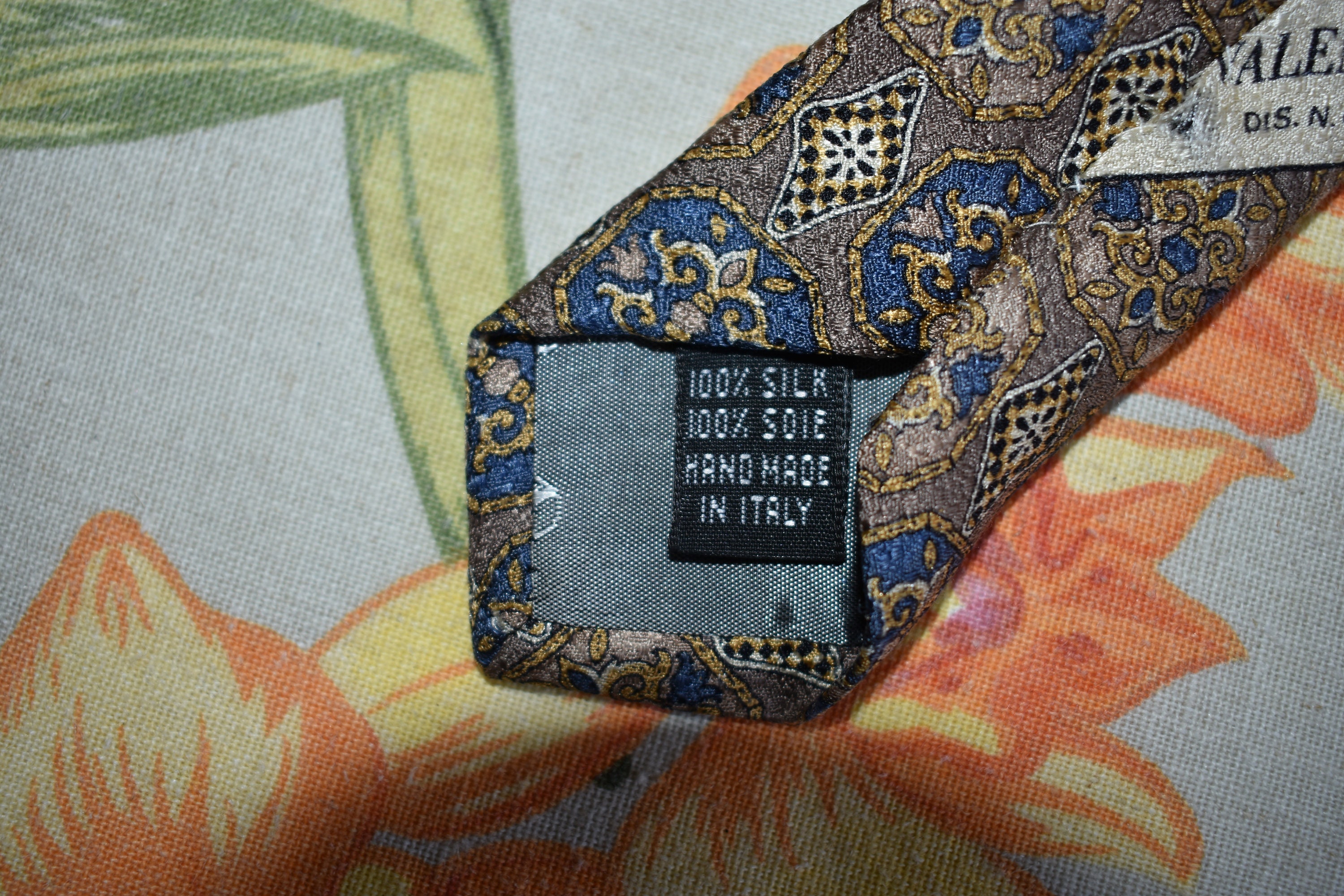 Lot of 4 Italian Designer Silk Men's Neck Ties Silk Mens | Etsy