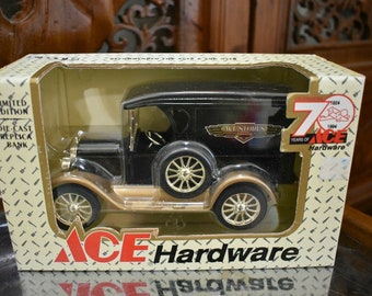 Ertl Diecast Ace Hardware 70th Anniversary 1923 Chevy Delivery Van Bank 1:25, Ace Hardware, Delivery Van Bank