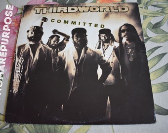 Third World Committed PROMO Vintage Vinyl Record 864 023 PROMO Record,  Reggae, Funk, Soul, Reggae-Pop Music