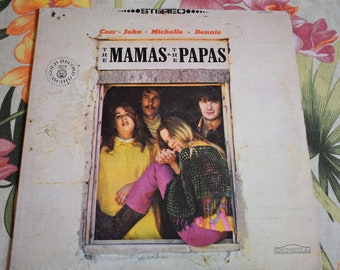 The Mamas and The Papas- 1966 Stereo Vinyl LP- Dunhill Label- DS-50010, Vintage Vinyl Album Record, The Mamas and The Papas