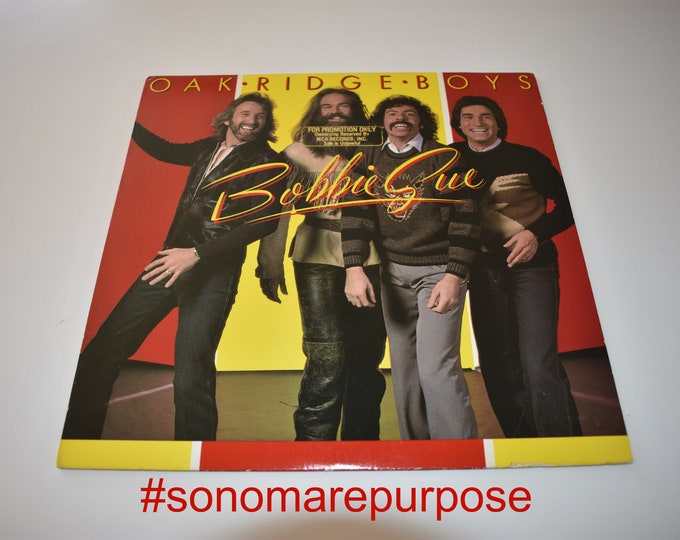 PROMO Album Oak Ridge Boys Bobbie Sue 1981 Country LP Record - MCA Near Mint Vintage Record, Country Record, Promo Record, Country Vinyl