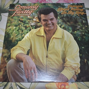 Sealed MINT Condition Vintage 1978 Conway Twitty – Georgia Keeps Pulling on My Ring Vinyl Record MCA-2328, Country Music Conway Twitty