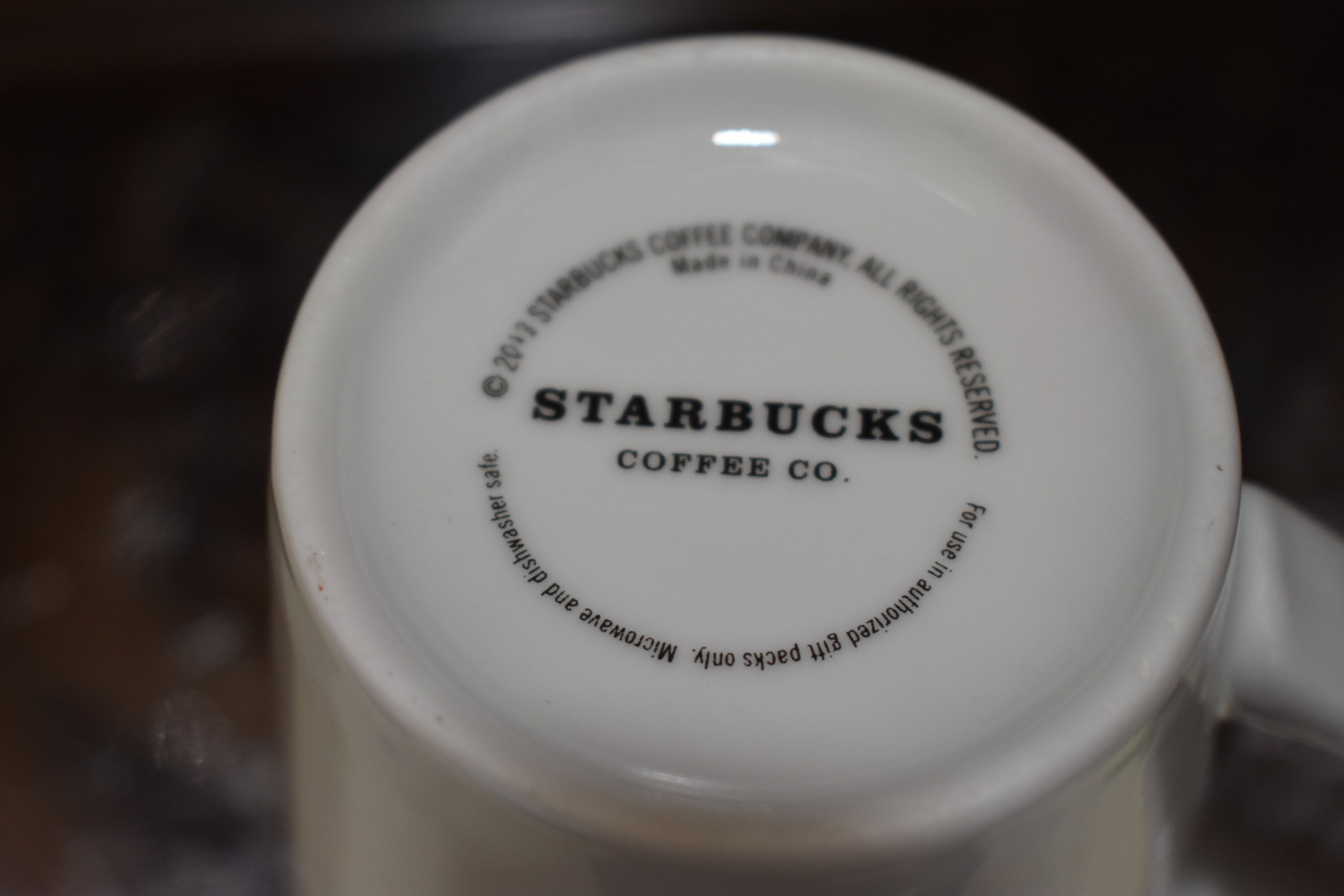 Starbucks Coffee Mug Holiday 2013