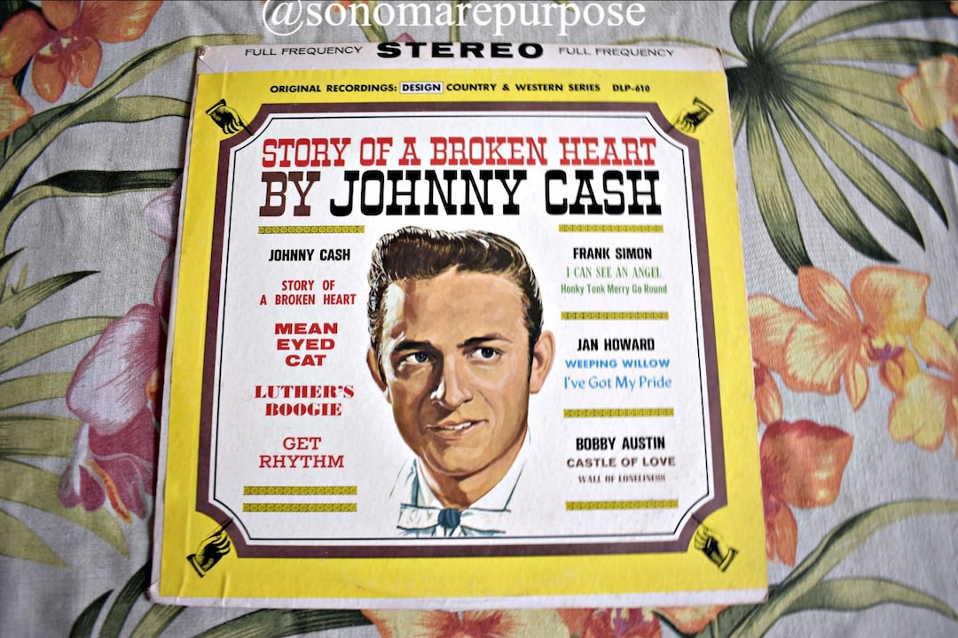 Vintage 1963 Johnny Cash, Frank Simon, Jan Howard, Bobby Austin