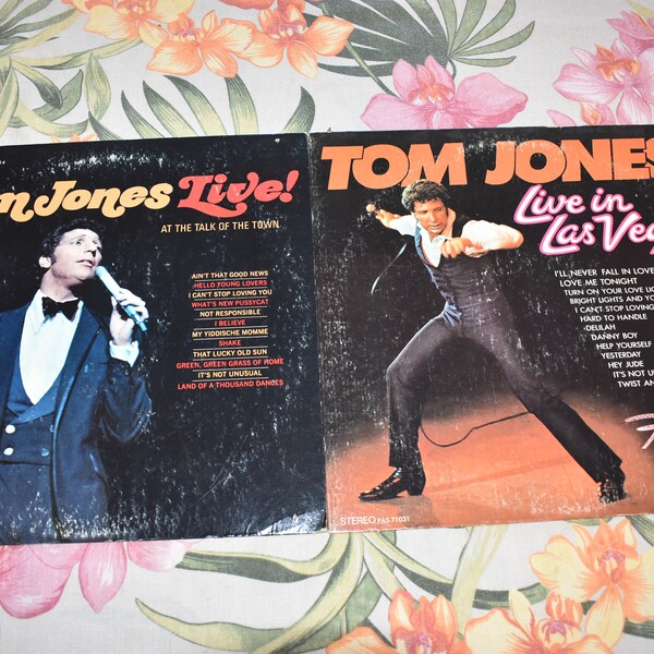 Tom Jones Live Etsy