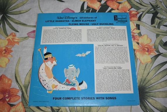 LP　UGLY DUCKLINGの２枚セット Walt Disney Presents the Ugly Duckling Vinyl Record DQ-1283MO