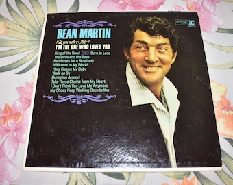 Dean Martin Remember Me Im the one who loves You Vinyl 33 LP Pop Music Vintage Vinyl Record Album Stereo 1965, Dean Martin, Rat Pack Music