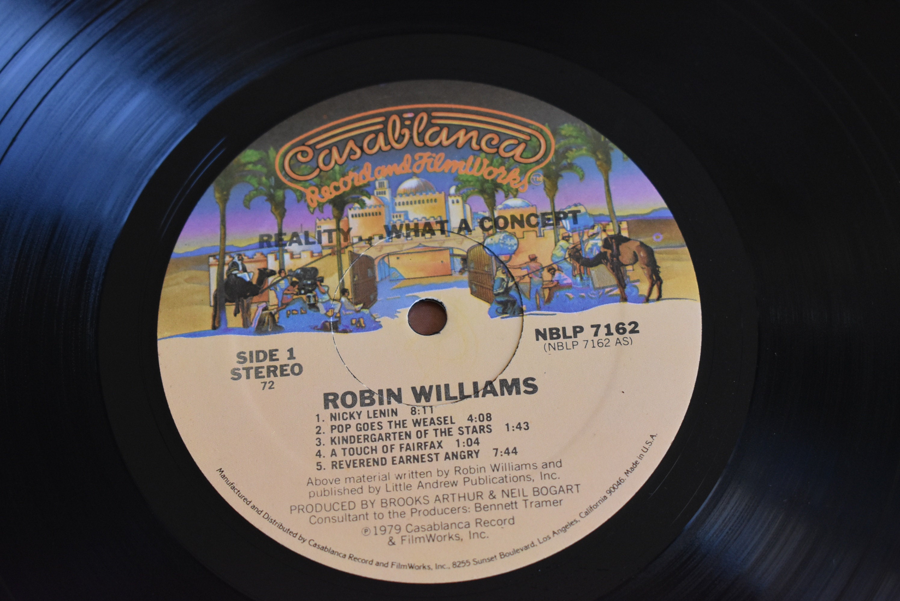 Vintage Robin Williams Reality... What A Concept Vinyl Record - Etsy
