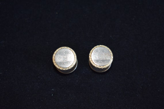 Baer & Wilde Kum A Part Cuff Links Vintage Art De… - image 6