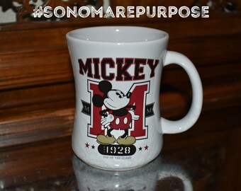 Vintage Disneyland Walt Disney World Mickey Mouse Tea Coffee Cup Mug 16oz, Disneyland Coffee Mug, Walt Disney World Cup, Mickey Mouse Coffee