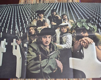 Vintage 1971 Original Chicago III Record Album Insert by Horn Griner Anti VIETNAM WAR Poster,Chicago Band Poster,Vietnam War Poster, Vietnam