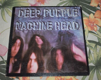 Vintage Deep Purple Machine Head BS 2607 Vinyl Record, LP Album Vintage Record, Rock Record, Deep Purple Music, Hard Rock, Heavy Metal