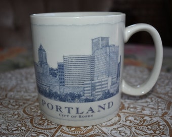 Starbucks City of Portland Series Coffee Tea Mug 18 oz, Starbucks Coffee Mug, Starbucks Label, Starbucks Coffee, Starbucks, Mermaid, Barista