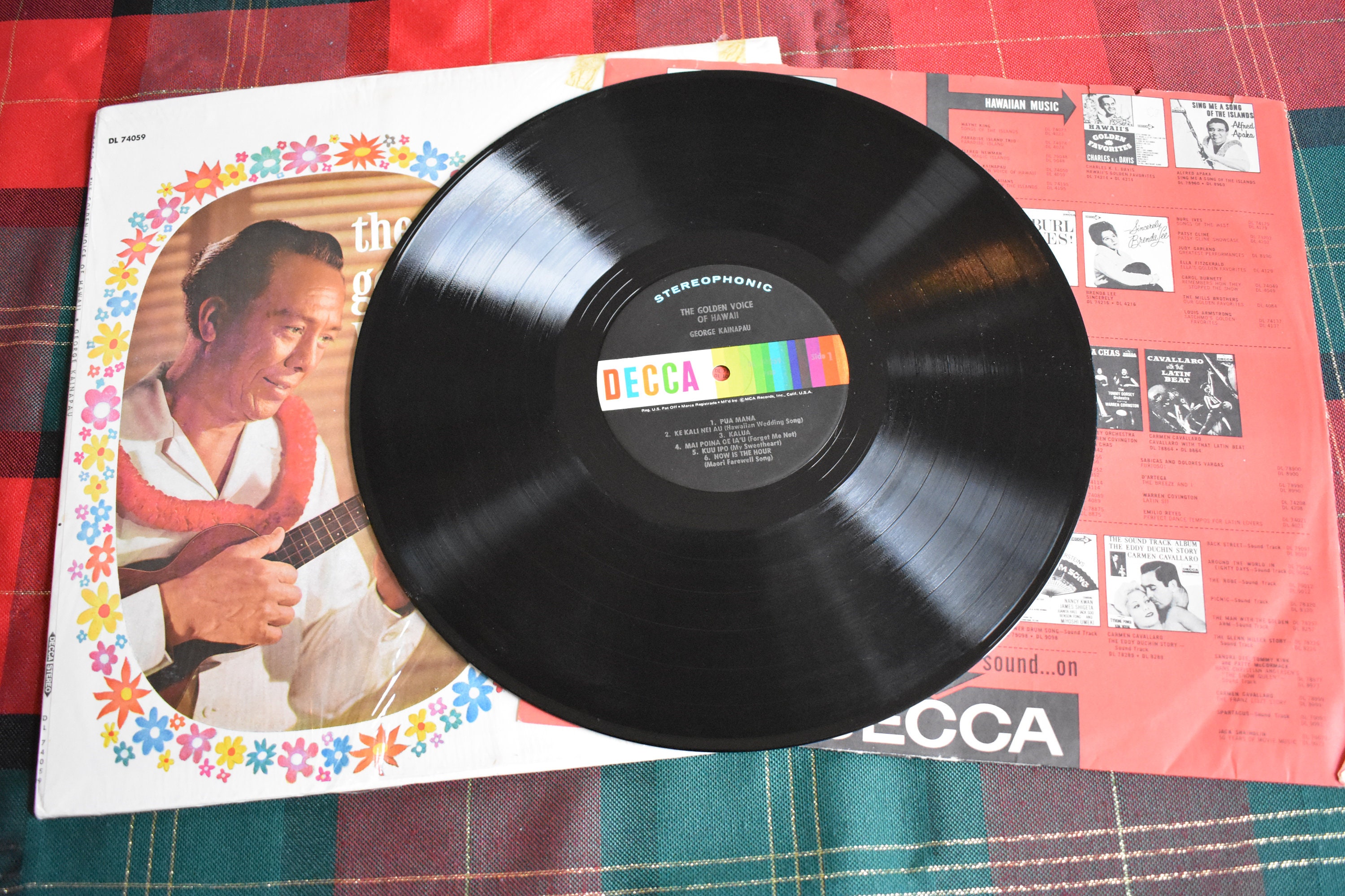 サイン入り Hawaii LP Kumu Hula George Naope サイン入り Hawaii LP Kumu Hula George Naope