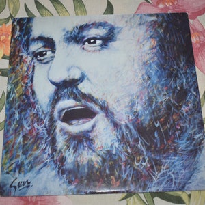 Verismo Arias Pavarotti with Booklet 1980 London LDR 10020 Vintage Vinyl Record, The National Philharmonic Orchestra