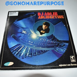 DJ Adlib Adlibertine Vinyl deutsch HipHop Rap Indie Vinylism Techno RARE Stereo LP Album Record Vintage, Rap Hip Hop Vinyl Record,Rap Record