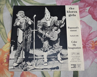 The Klorox Girls – I'm One Me Too, Vinyl, 7", 45 RPM, Single, Numbered 093/300, Rapunzel's Unrest - Color My Imagination, Indie Rock, Rock