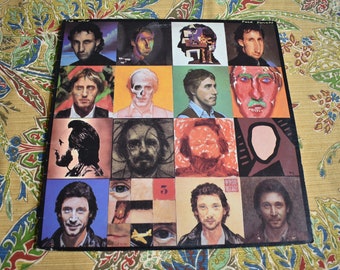 Vintage The Who – Face Dances 1981 Vintage Album Record, The Who Music. Pete Townsend, Roger Daltrey, Kenny Jones,John Entwistle,Rock N Roll