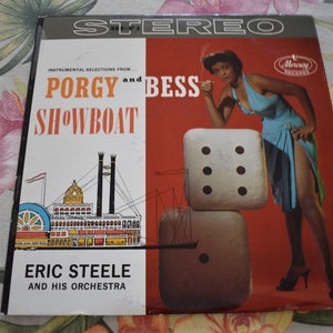Eric Steele And His Orchestra – Instrumental Selections From Porgy And Bess And Showboat Mercury – SR 60050, Vintage Vinyl Record Album