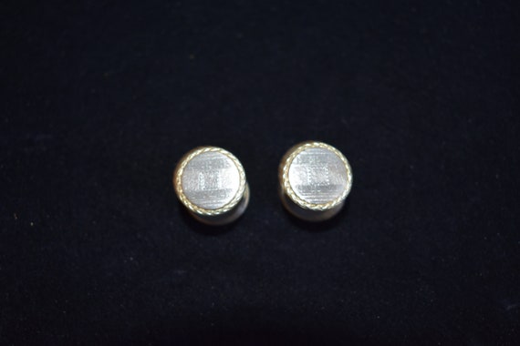 Baer & Wilde Kum A Part Cuff Links Vintage Art De… - image 7