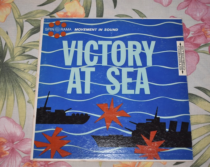 Victory  Richard Rodgers – Victory At Sea S-44 Stereo Great Condition, RARE Vintage Record, Vintage Hawaii, Hawaiian, Hawaii