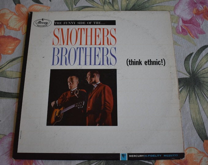 Vintage The Smothers Brothers – (Think Ethnic!) MG 20777 Vintage Vinyl Comedy Record, The Smothers Brothers Vintage Comedy Record, Comedy