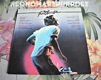 FOOTLOOSE - Soundtrack 1984 vinyl USA original 1st pressing Vintage Vinyl Record Album NM, Kevin Bacon Footloose Soundtrack.