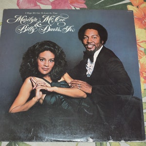 Marilyn McCoo And Billy Davis Jr - I Hope We Get To Love In Time ABCD-952, 1976, Vintage Vinyl Record Album, Disco Music