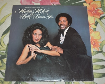 Marilyn McCoo And Billy Davis Jr - I Hope We Get To Love In Time ABCD-952, 1976, Vintage Vinyl Record Album, Disco Music
